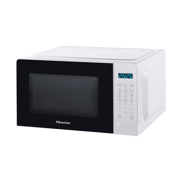 Hisense H20MOWS3G Forno Microonde Elettronico Capacità 20 L Bianco Potenza 700 W Display Led con Comandi Touch Grill Potenza 900 W 